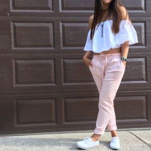 PINK ZARA PANTS
